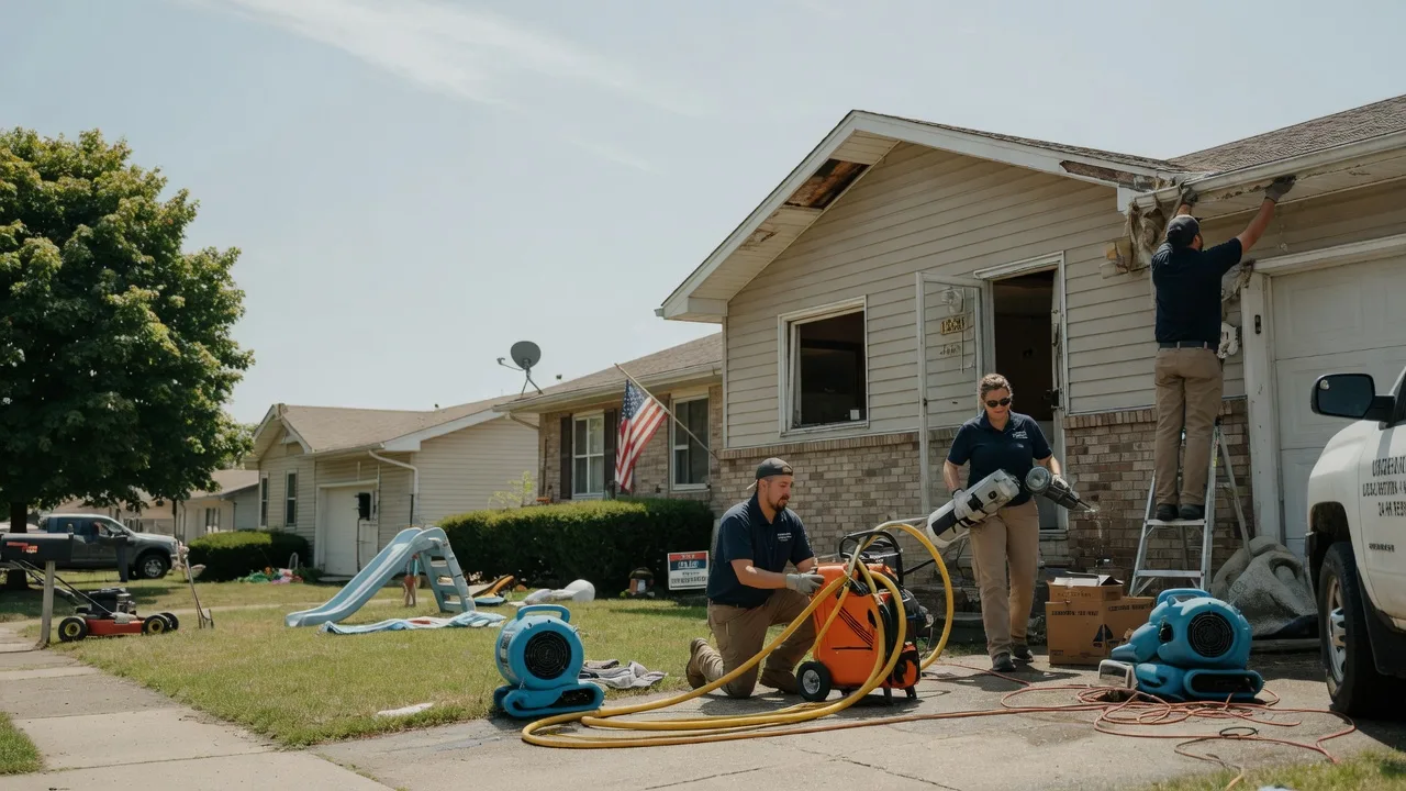 Water Damage Restoration in Burns, KS near me